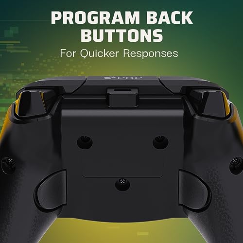 REMATCH Advanced Wired Controller Licensed for Xbox Series X|S, Xbox One, & Windows 10/11 PC: Glitch Black