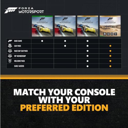 Forza Motorsport: Standard Edition for Xbox Series X - ESRB Rated E (Everyone) - Racing Game - Collect over 500 cars - Race. Stunt. Create. Explore