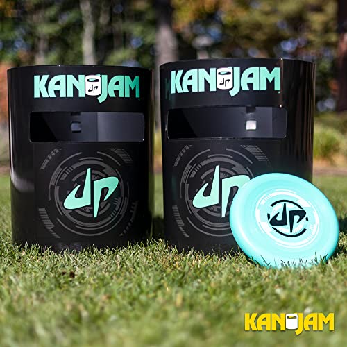 Kan Jam Original Disc Toss Game with 2 Disc Golf Basket Retrievers and 1 Disc Golf Disc - Outdoor Frisbee Golf, Frisbee Slam Game in USA, EPSN and Dude Perfect Designs