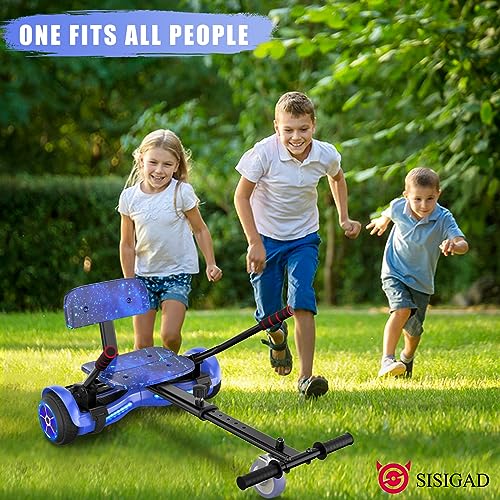 SISIGAD Hoverboard with Bluetooth,Two Wheel Hoverboard