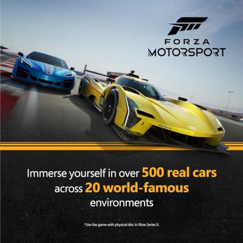 Forza Motorsport: Standard Edition for Xbox Series X - ESRB Rated E (Everyone) - Racing Game - Collect over 500 cars - Race. Stunt. Create. Explore