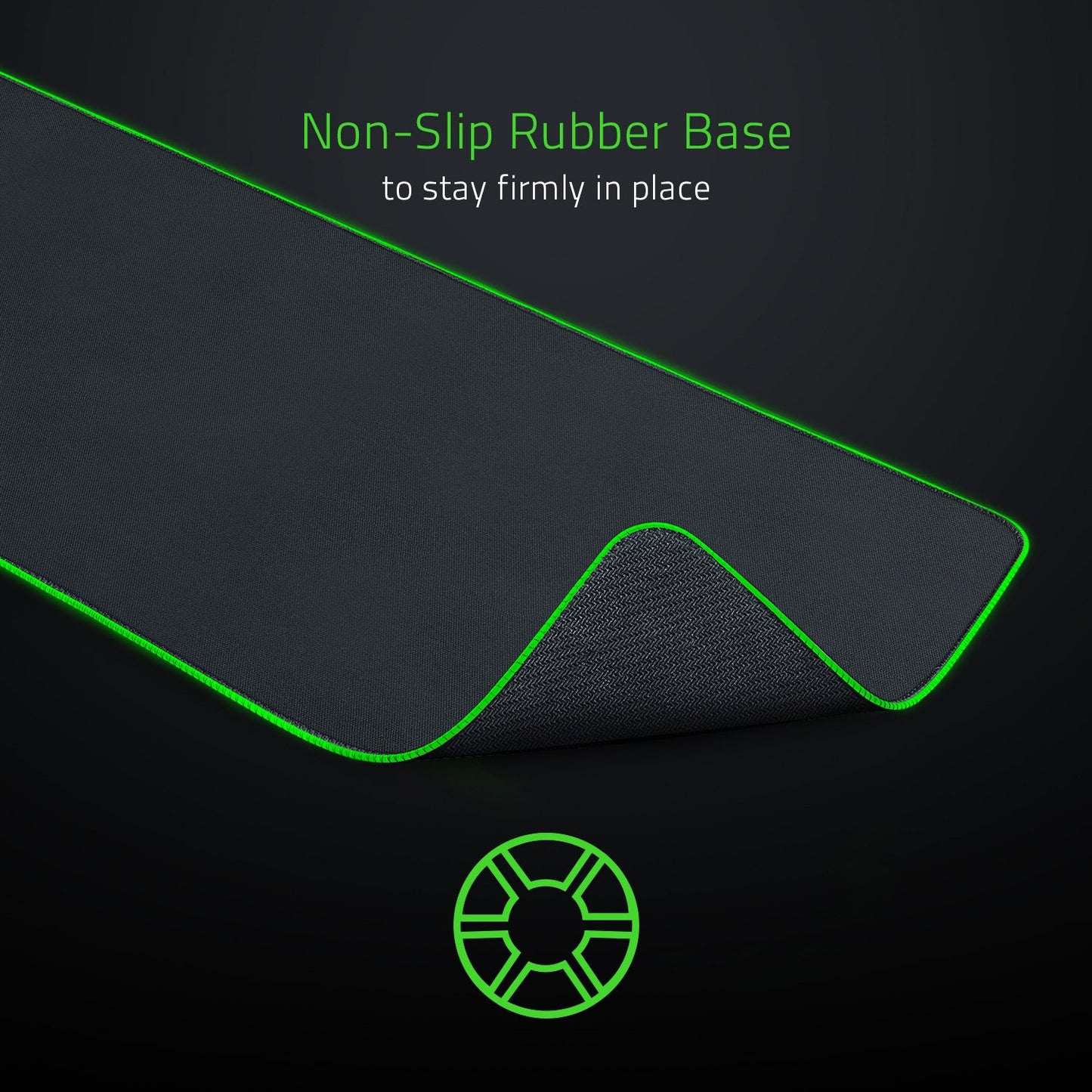 Razer Goliathus Extended Chroma Gaming Mousepad: Customizable Chroma RGB Lighting - Soft, Cloth Material - Balanced Control & Speed - Non-Slip Rubber Base - Classic Black